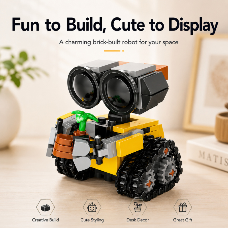 Mini Robot Building Blocks Set - Lego Set Technic recension och pris