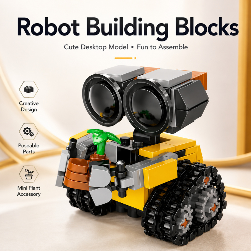 Mini Robot Building Blocks Set - Lego Set Technic recension och pris
