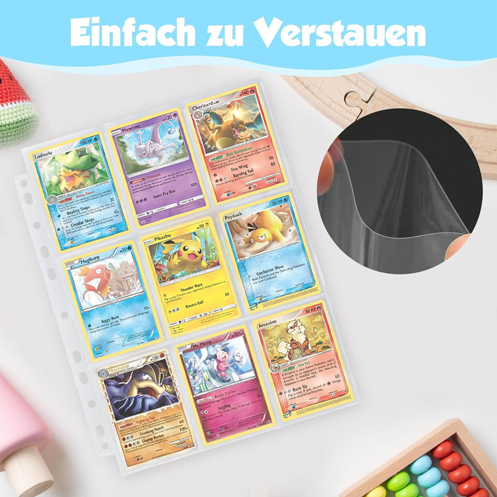 90 Pockets Trading Card Sleeve - Trading Card Binder recension och pris