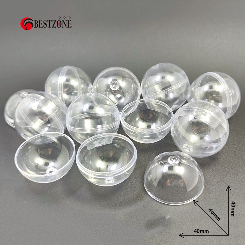 100Pcs/Lot Diameter 40MM Clear - Capsule Toy Gashapon recension och pris