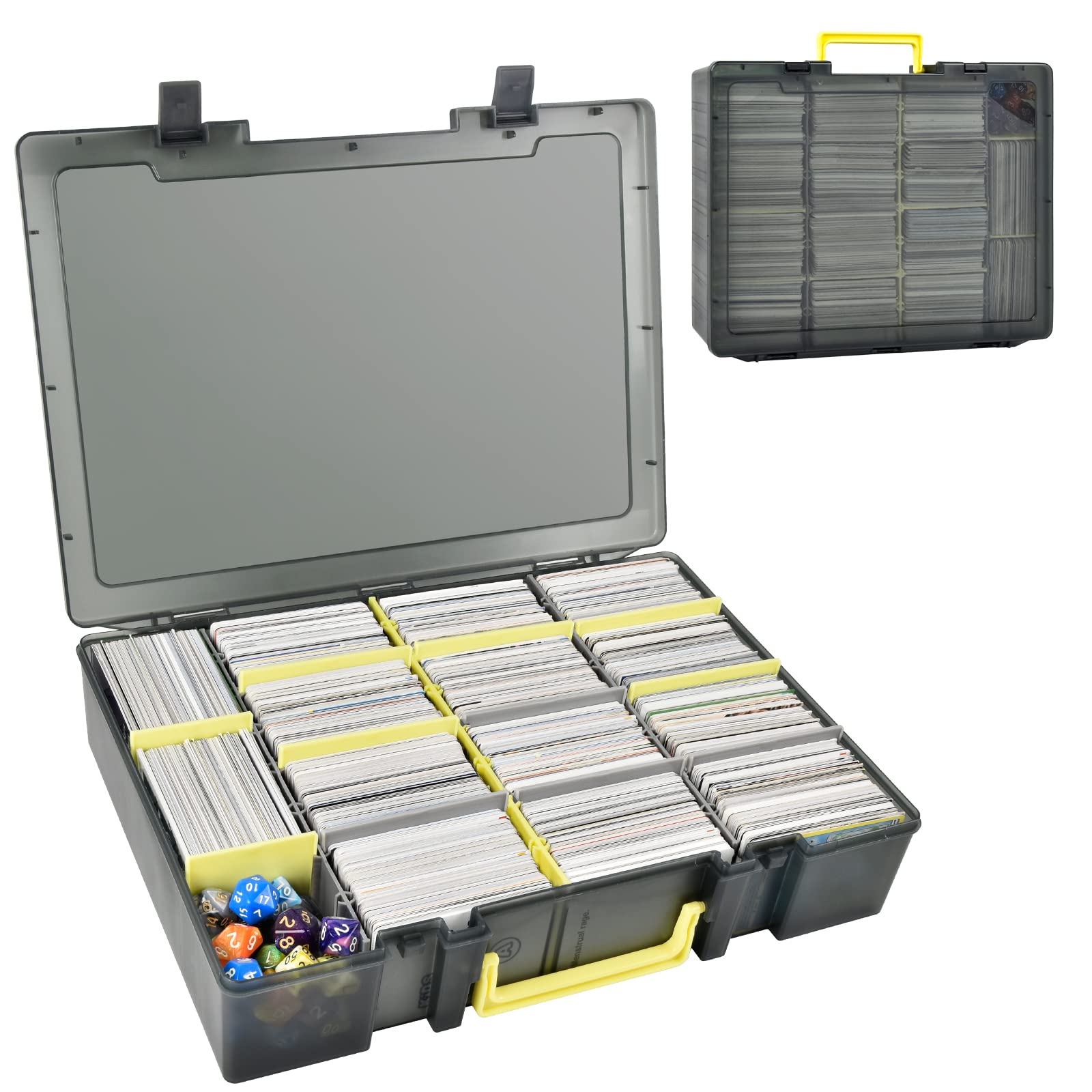 Clear Trading Card Storage Box - Trading Card Binder recension och pris