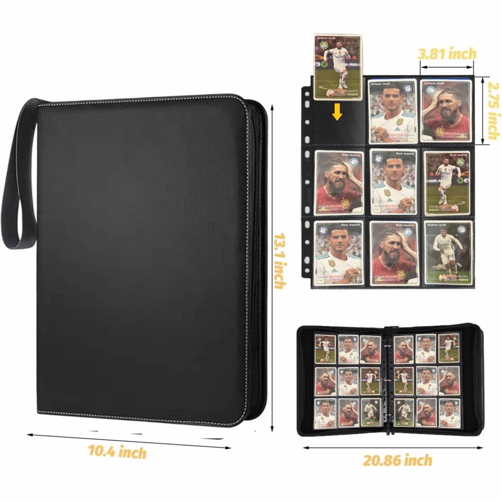 Card Binder 9 Pocket Double Si - Trading Card Binder recension och pris