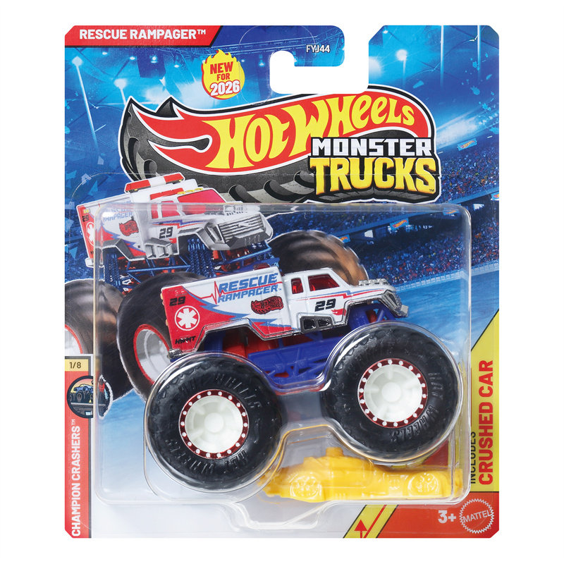 Hot Wheels Car MONSTER TRUCKS  - Hot Wheels Car Monster Trucks recension och pris