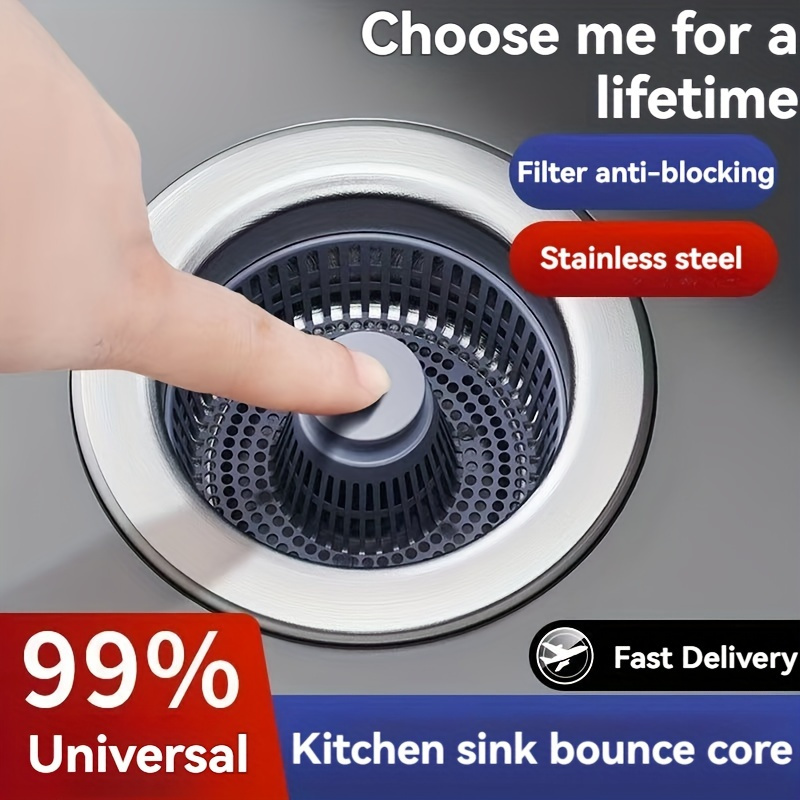 3 in 1 Kitchen Sink Drain Stra - Pop Display Shelf recension och pris