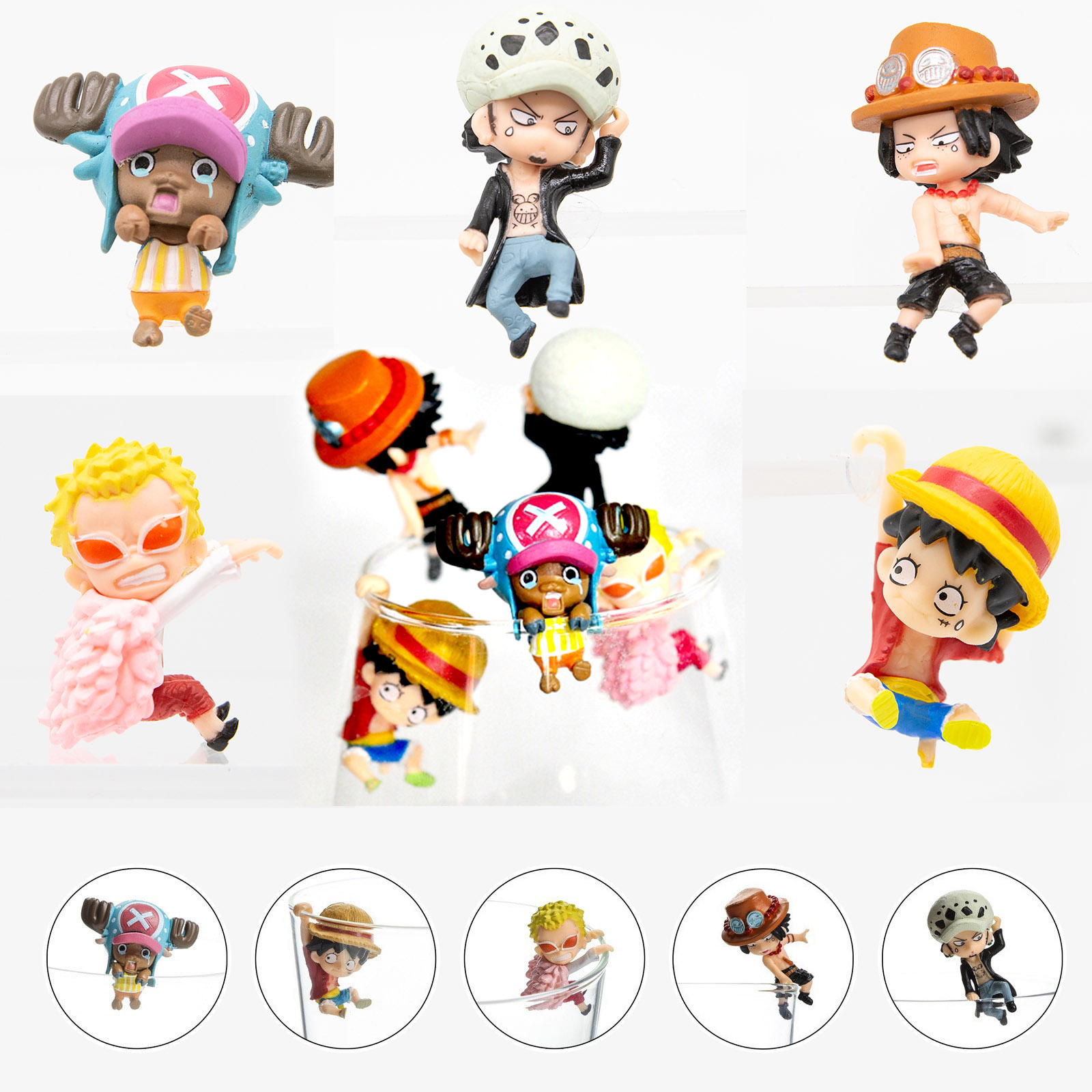 Authentic One Piece Gashapon F - Capsule Toy Gashapon recension och pris