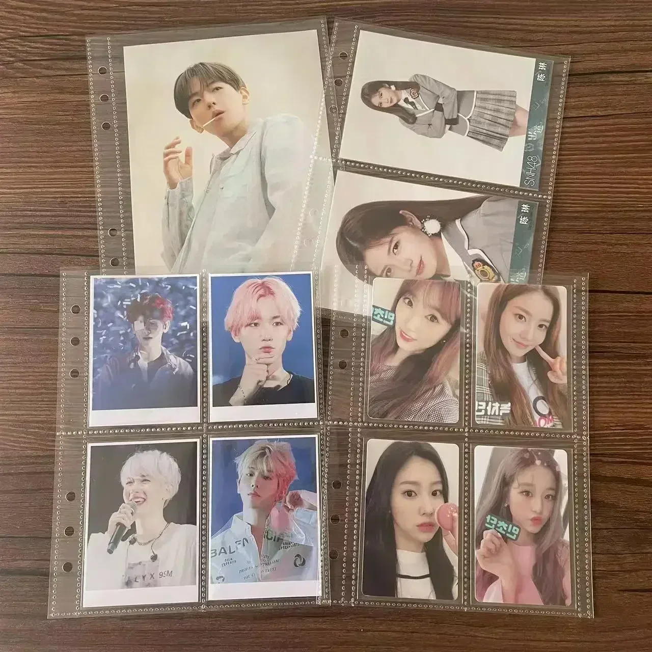 1-4 Grid Transparent Photocard - Trading Card Binder recension och pris