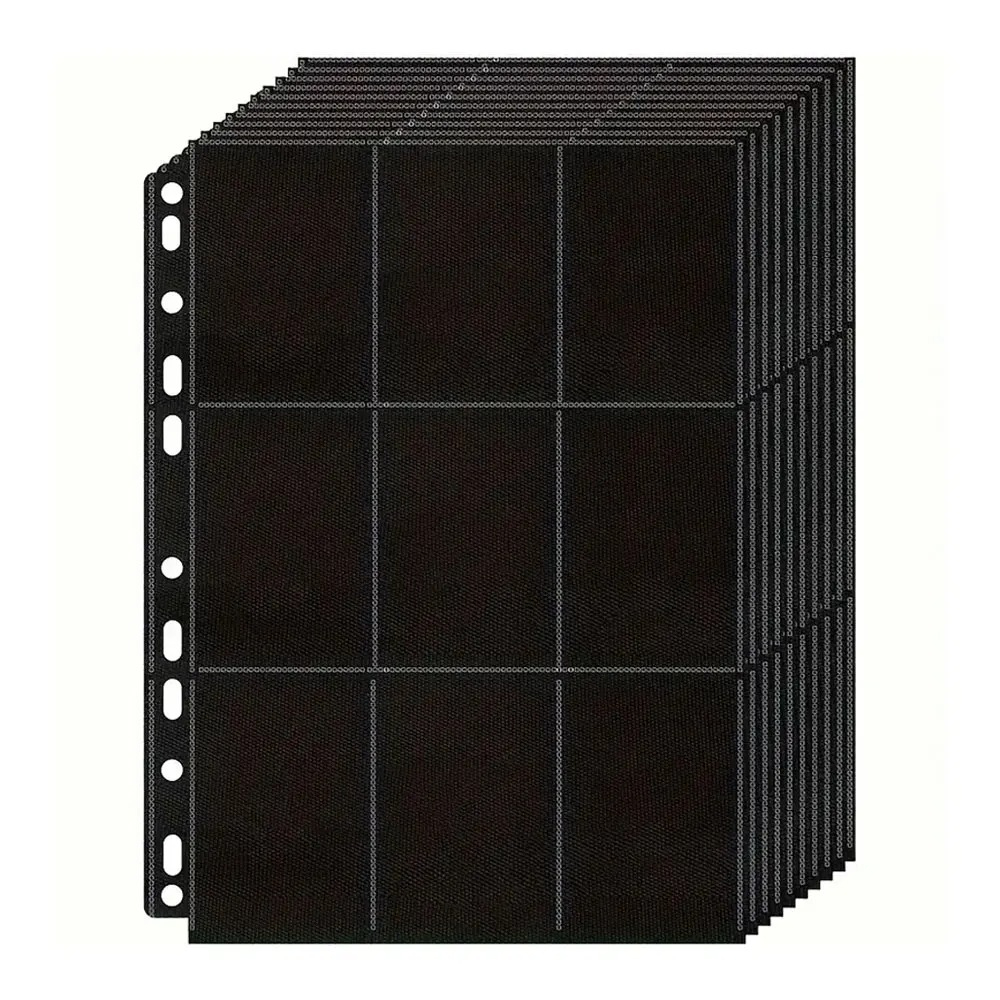 10Pack Black 9-Pocket A4 Tradi - Trading Card Binder recension och pris
