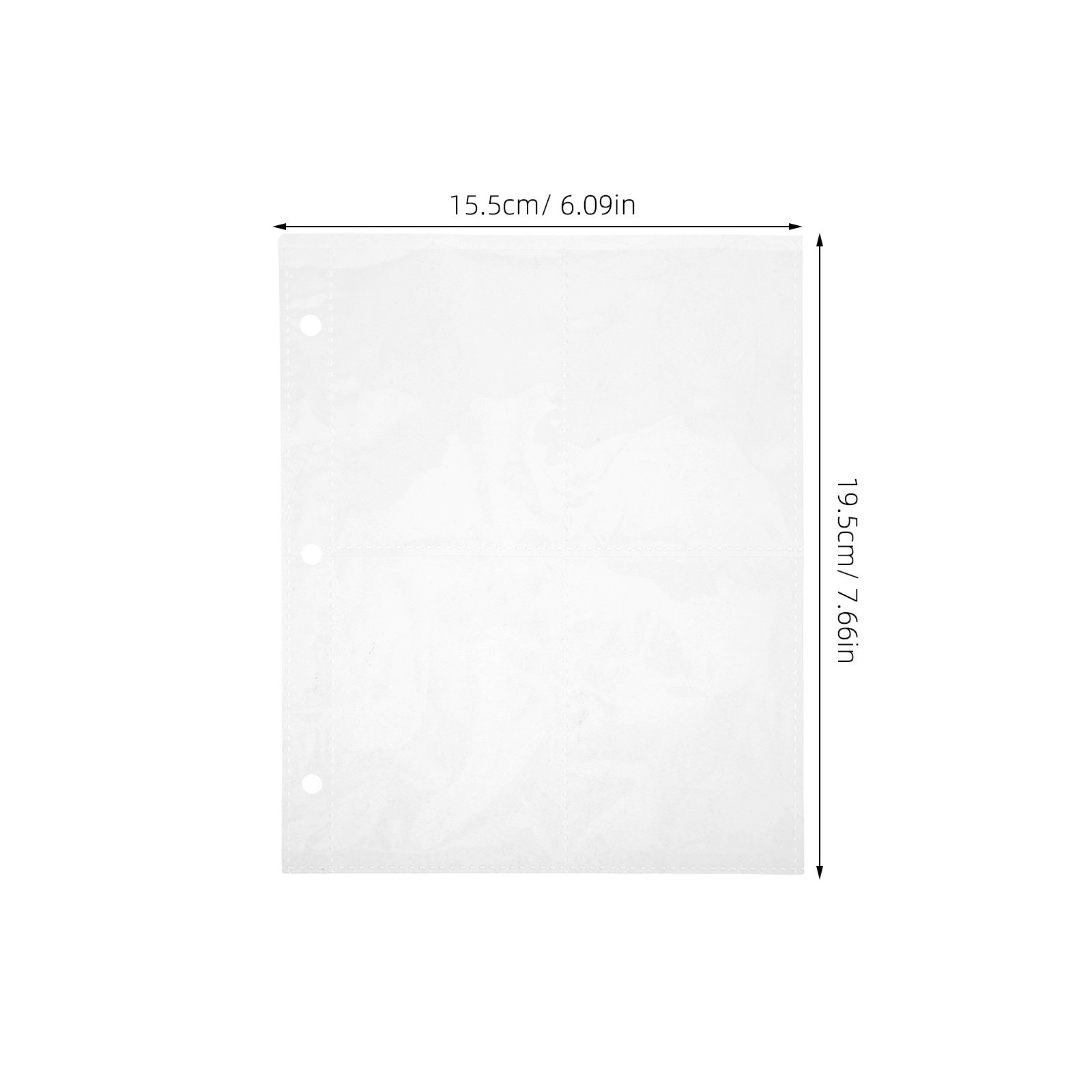 10Pcs Card Binder Refill Pages - Trading Card Binder recension och pris