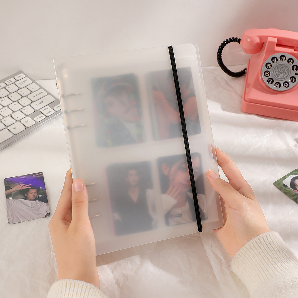 6Ring Binder Cover 4 Pocket Bi - Trading Card Binder recension och pris