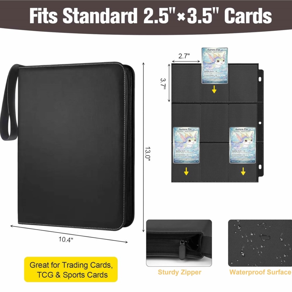 900 Pockets Card Binder Album  - Trading Card Binder recension och pris