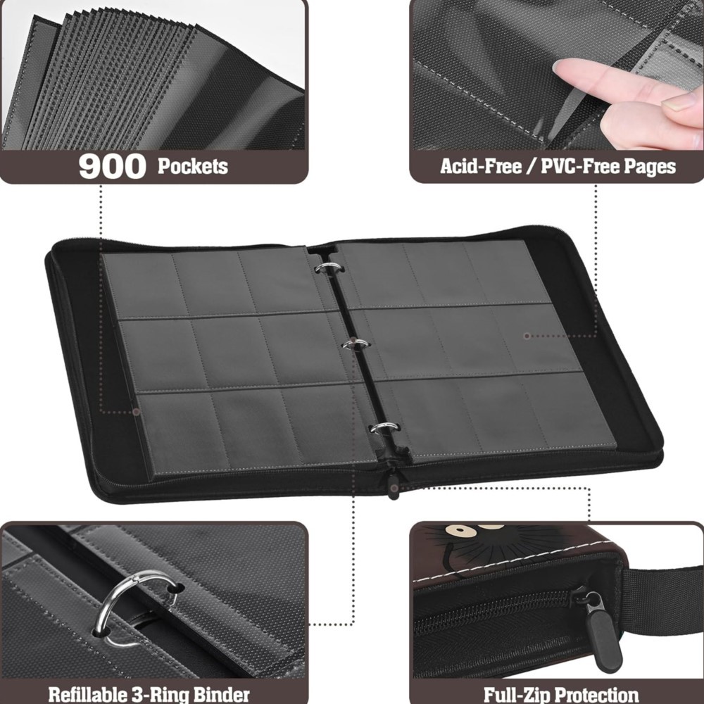 900 Pockets Card Binder Album  - Trading Card Binder recension och pris